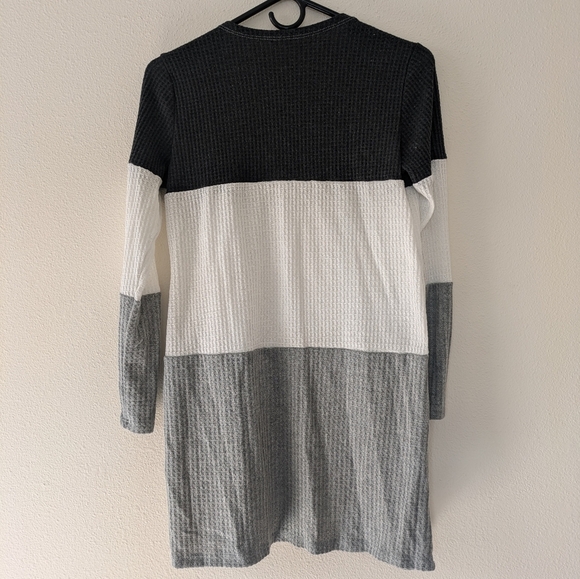 University of Tennessee Black/Gray/White Striped Cardigan sz S Gameday Couture - Picture 3 of 8